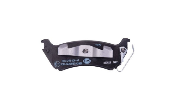 Kit de plaquettes de frein, frein à disque 8DB 355 008-671 Hella, Image 2
