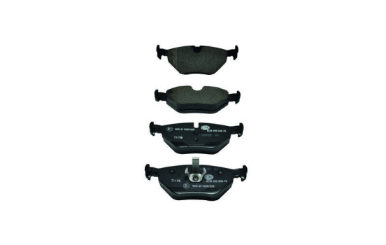Kit de plaquettes de frein, frein à disque 8DB 355 008-761 Hella
