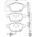 Kit de plaquettes de frein, frein à disque 8DB 355 008-911 Hella, Vignette 4