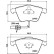 Kit de plaquettes de frein, frein à disque 8DB 355 009-201 Hella