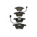 Kit de plaquettes de frein, frein à disque 8DB 355 009-201 Hella, Vignette 3