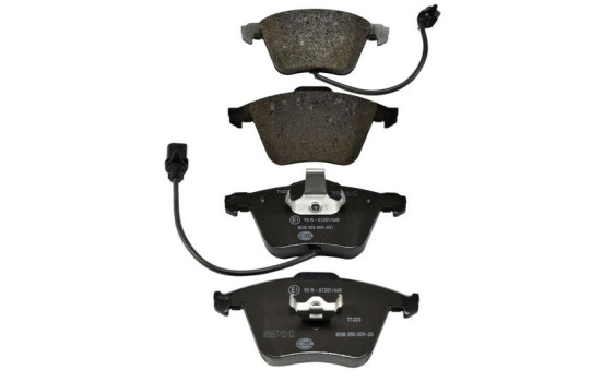 Kit de plaquettes de frein, frein à disque 8DB 355 009-201 Hella, Image 3