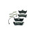 Kit de plaquettes de frein, frein à disque 8DB 355 009-241 Hella