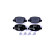 Kit de plaquettes de frein, frein à disque 8DB 355 009-361 Hella
