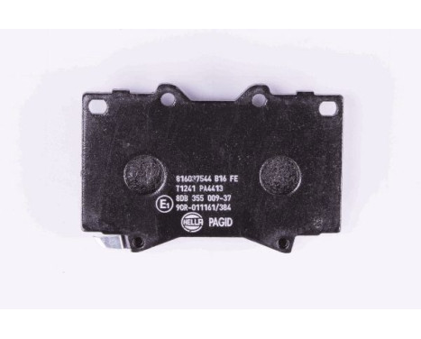 Kit de plaquettes de frein, frein à disque 8DB 355 009-371 Hella Pagid GmbH, Image 3