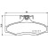 Kit de plaquettes de frein, frein à disque 8DB 355 009-491 Hella, Vignette 4