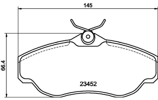 Kit de plaquettes de frein, frein à disque 8DB 355 009-531 Hella, Image 4
