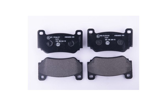 Kit de plaquettes de frein, frein à disque 8DB 355 009-721 Hella