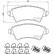 Kit de plaquettes de frein, frein à disque 8DB 355 009-871 Hella, Vignette 4