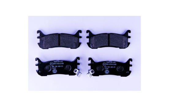 Kit de plaquettes de frein, frein à disque 8DB 355 009-911 Hella
