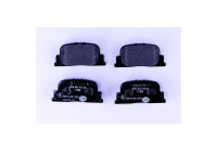 Kit de plaquettes de frein, frein à disque 8DB 355 010-001 Hella
