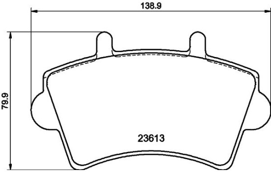 Kit de plaquettes de frein, frein à disque 8DB 355 010-021 Hella, Image 4