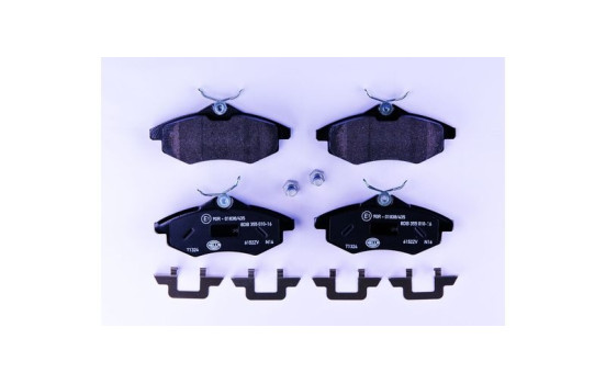 Kit de plaquettes de frein, frein à disque 8DB 355 010-161 Hella