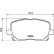 Kit de plaquettes de frein, frein à disque 8DB 355 010-221 Hella, Vignette 4