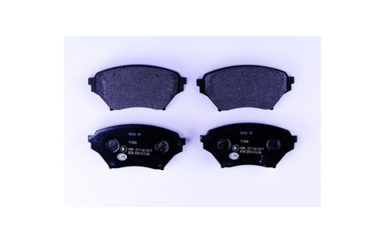 Kit de plaquettes de frein, frein à disque 8DB 355 010-261 Hella
