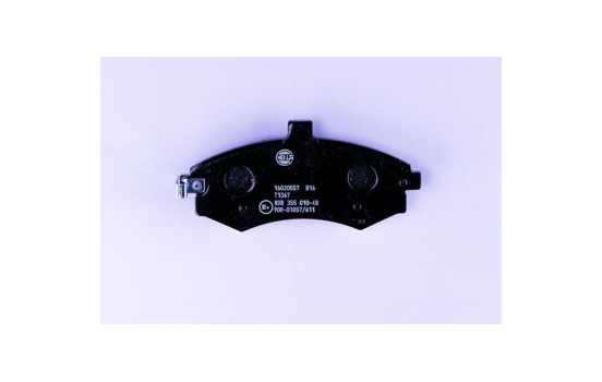 Kit de plaquettes de frein, frein à disque 8DB 355 010-481 Hella, Image 2