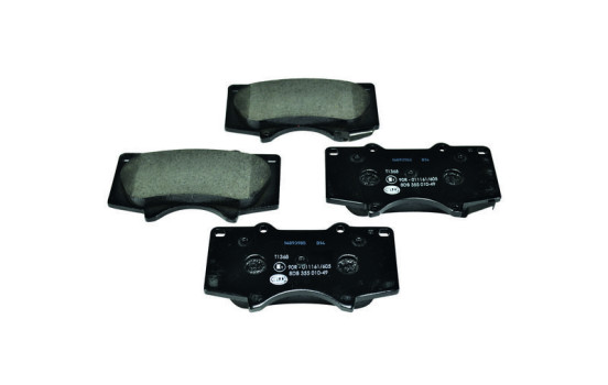 Kit de plaquettes de frein, frein à disque 8DB 355 010-491 Hella