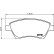 Kit de plaquettes de frein, frein à disque 8DB 355 010-541 Hella, Vignette 4