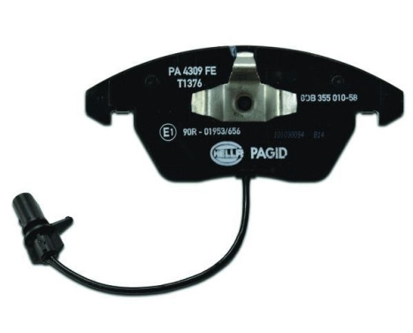 Kit de plaquettes de frein, frein à disque 8DB 355 010-581 Hella Pagid GmbH, Image 3