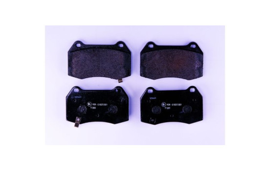 Kit de plaquettes de frein, frein à disque 8DB 355 010-681 Hella