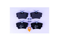 Kit de plaquettes de frein, frein à disque 8DB 355 010-761 Hella