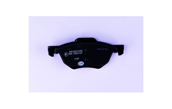 Kit de plaquettes de frein, frein à disque 8DB 355 010-831 Hella, Image 2