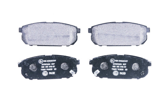 Kit de plaquettes de frein, frein à disque 8DB 355 010-871 Hella