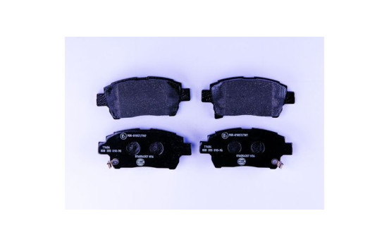Kit de plaquettes de frein, frein à disque 8DB 355 010-901 Hella