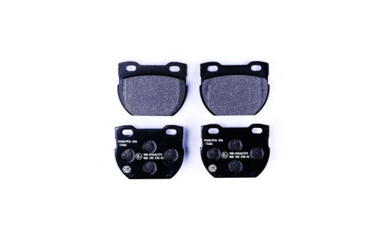 Kit de plaquettes de frein, frein à disque 8DB 355 010-921 Hella