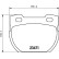 Kit de plaquettes de frein, frein à disque 8DB 355 010-921 Hella, Vignette 4