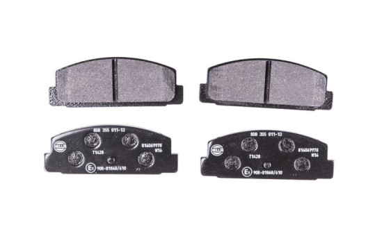 Kit de plaquettes de frein, frein à disque 8DB 355 011-131 Hella