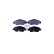 Kit de plaquettes de frein, frein à disque 8DB 355 011-241 Hella