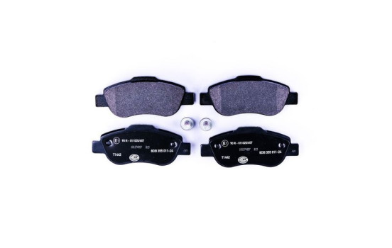 Kit de plaquettes de frein, frein à disque 8DB 355 011-241 Hella
