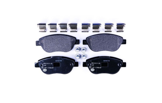 Kit de plaquettes de frein, frein à disque 8DB 355 011-331 Hella