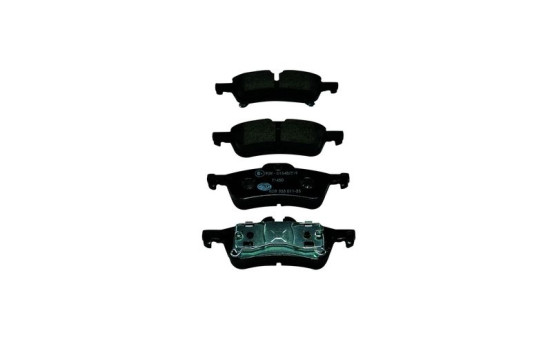 Kit de plaquettes de frein, frein à disque 8DB 355 011-351 Hella