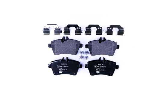 Kit de plaquettes de frein, frein à disque 8DB 355 011-371 Hella