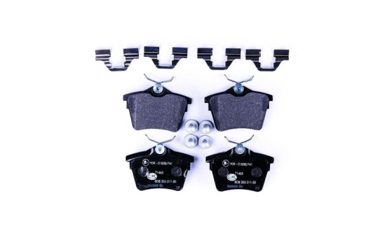 Kit de plaquettes de frein, frein à disque 8DB 355 011-501 Hella