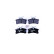 Kit de plaquettes de frein, frein à disque 8DB 355 011-511 Hella