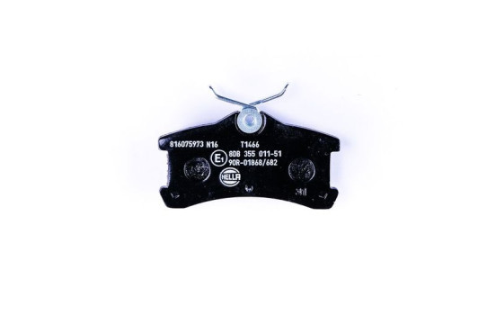 Kit de plaquettes de frein, frein à disque 8DB 355 011-511 Hella, Image 2