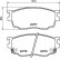 Kit de plaquettes de frein, frein à disque 8DB 355 011-561 Hella, Vignette 4