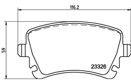 Kit de plaquettes de frein, frein à disque 8DB 355 011-641 Hella, Image 4