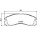Kit de plaquettes de frein, frein à disque 8DB 355 011-751 Hella, Vignette 4
