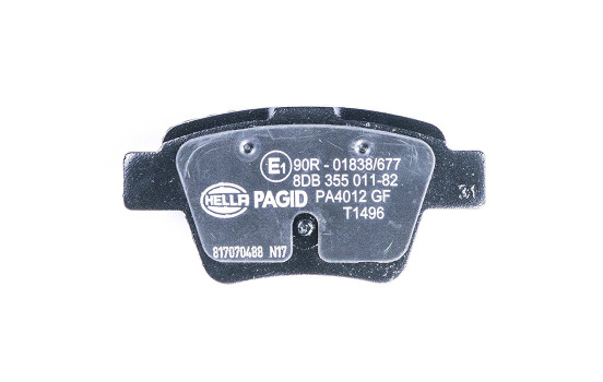 Kit de plaquettes de frein, frein à disque 8DB 355 011-821 Hella, Image 4