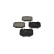 Kit de plaquettes de frein, frein à disque 8DB 355 011-831 Hella