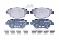 Kit de plaquettes de frein, frein à disque 8DB 355 011-871 Hella