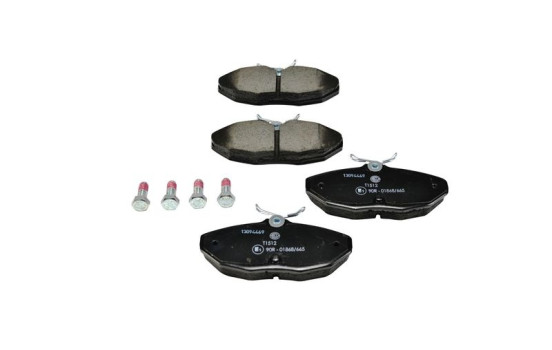 Kit de plaquettes de frein, frein à disque 8DB 355 011-961 Hella