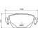 Kit de plaquettes de frein, frein à disque 8DB 355 012-211 Hella, Vignette 4