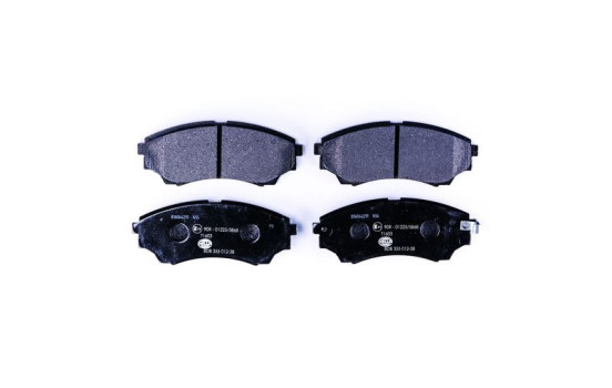 Kit de plaquettes de frein, frein à disque 8DB 355 012-381 Hella