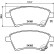 Kit de plaquettes de frein, frein à disque 8DB 355 012-511 Hella, Vignette 4