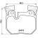 Kit de plaquettes de frein, frein à disque 8DB 355 012-551 Hella, Vignette 3